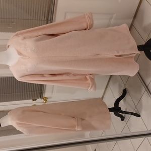 4/$60 Pink Fleece Robe - Size Large
